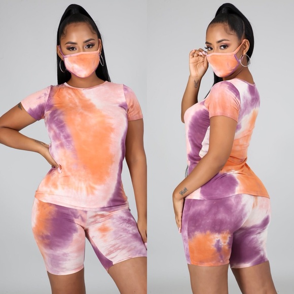 Tiedye Pants And Top Set - Picture 1 of 1